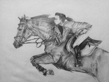 Рисунок лошади