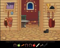 Поиски в конюшне. Флеш игра про лошадей